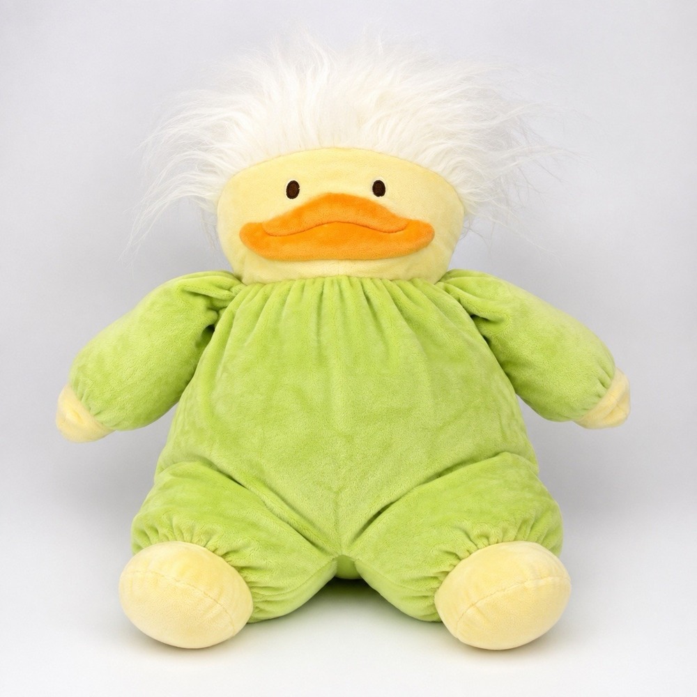 MINISO x Penple MIDODO Duck Plush 17" Green White Hair Stuffed Animal